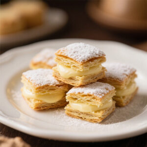 MILHOJITAS DE CREMA PASTELERA