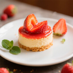 MINI CHEESECAKE DE FRESA